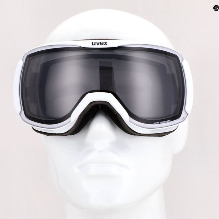 Occhiali da sci UVEX Downhill 2100 VPX bianco/variante polavision 11