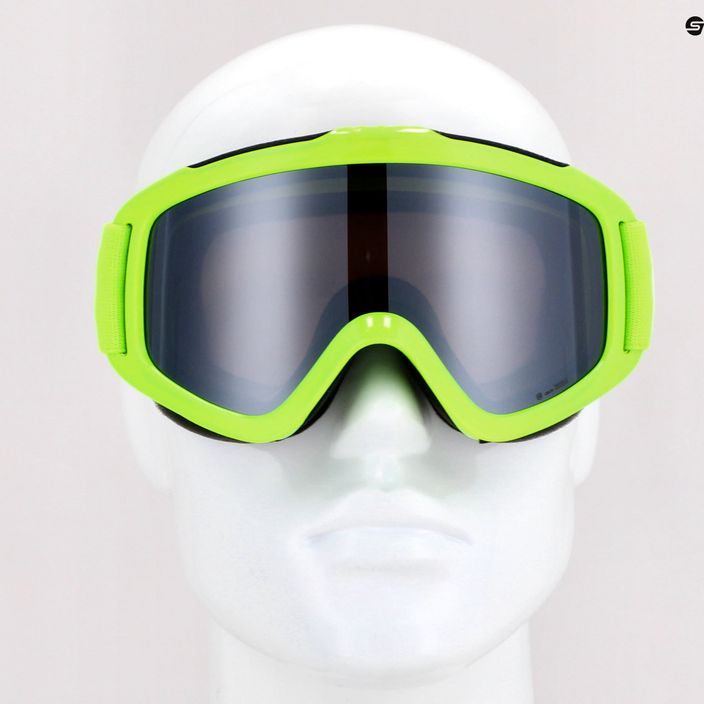 POC POCito occhiali da sci per bambini Iris giallo fluorescente/verde/clarity pocito 11