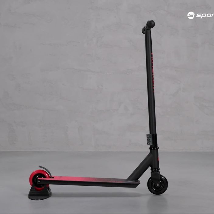 Meteor Tracker scooter freestyle nero/rosso 8