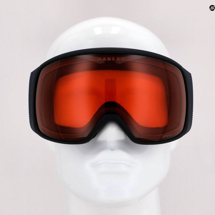 Occhiali da sci Oakley Flight Tracker L nero opaco/prizm snow rose 5
