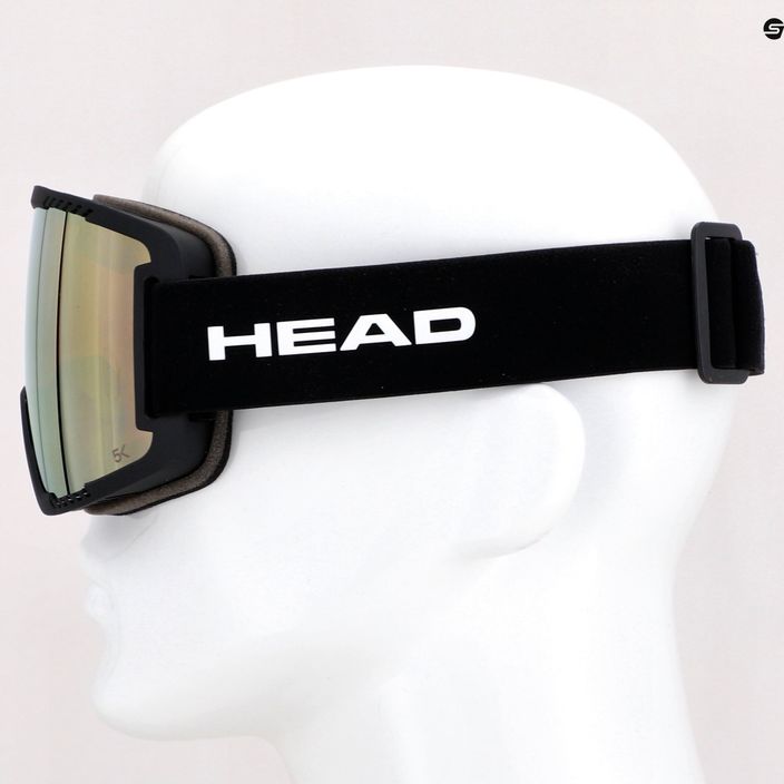 Occhiali da sci HEAD Contex Pro 5K oro/nero 7