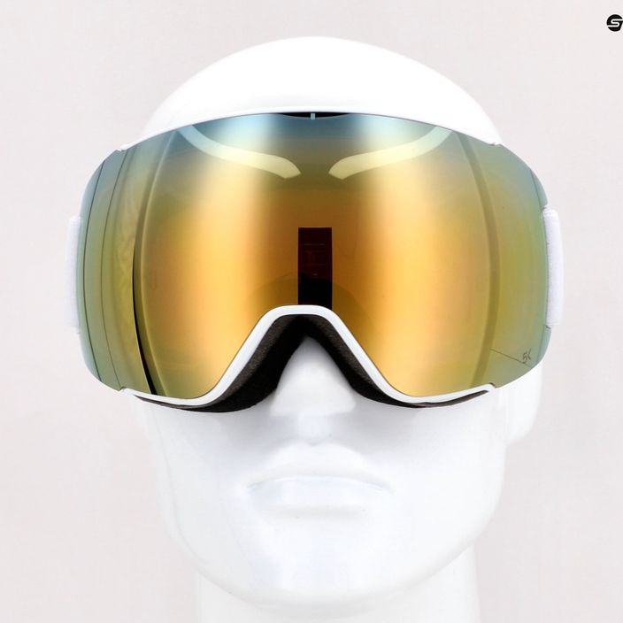 Occhiali da sci HEAD Magnify 5K oro/arancio/wcr 11