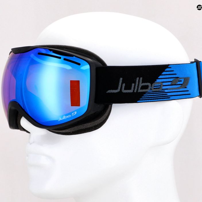 Occhiali da sci Julbo Ison XCL nero blu/arancio/blu flash 11