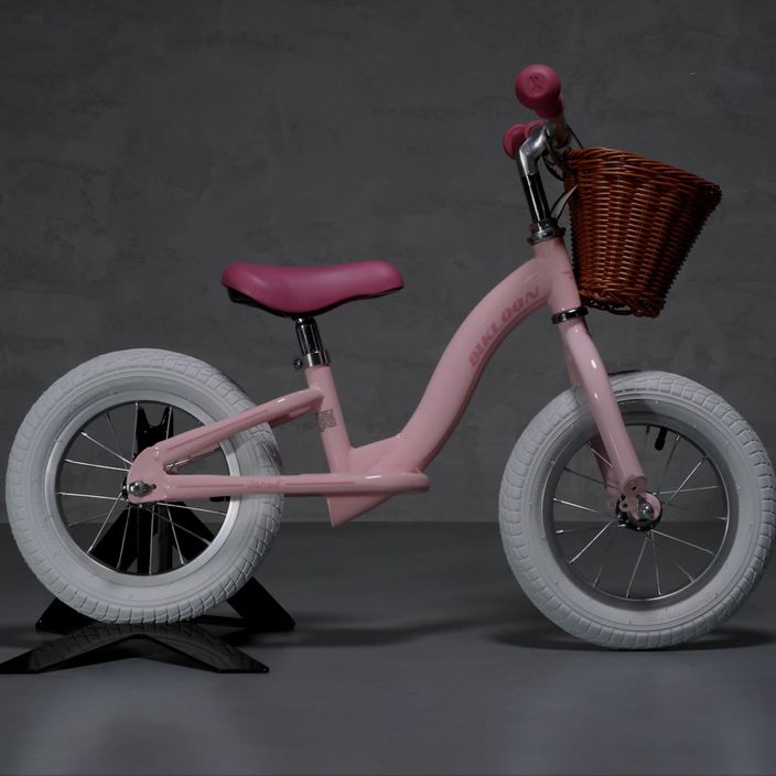 Janod Bikloon Bicicletta da fondo vintage rosa 11