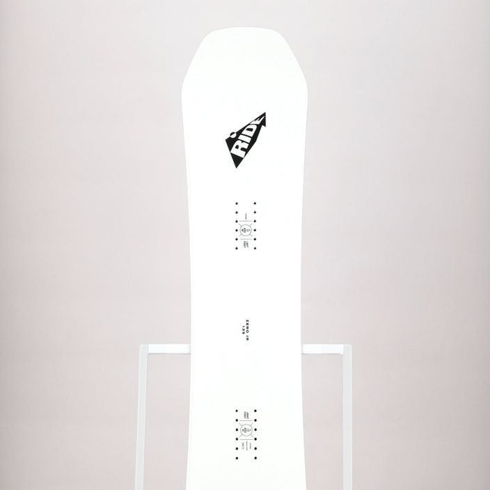 Snowboard da bambino RIDE Zero Jr bianco/nero/grigio 11