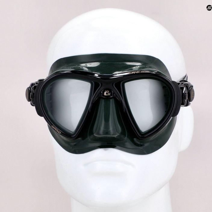Maschera subacquea Cressi Nano verde/verde 8