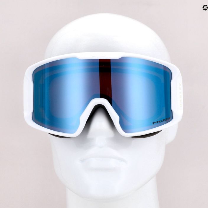 Oakley Line Miner M opaco poseidon/prizm snow sapphire iridium occhiali da sci 5