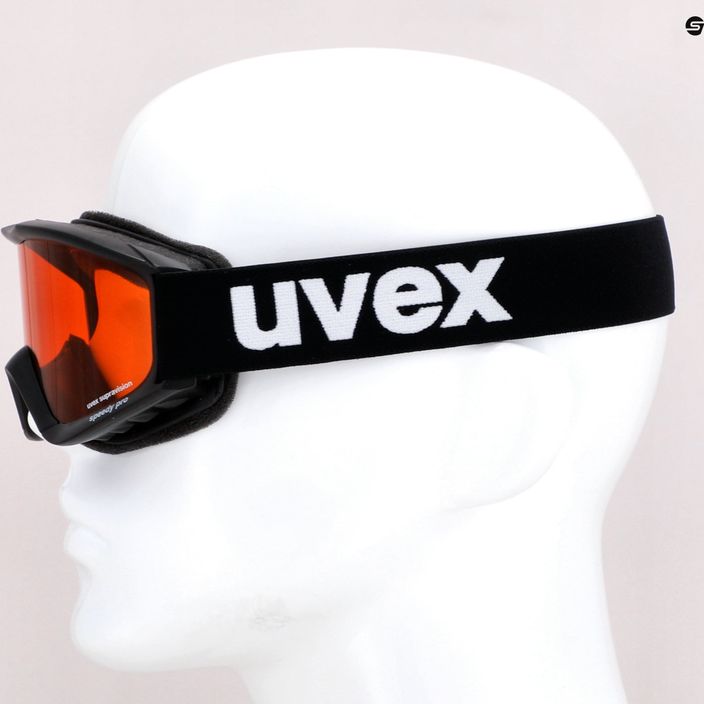 UVEX Occhiali da sci per bambini Speedy Pro nero/oro 7