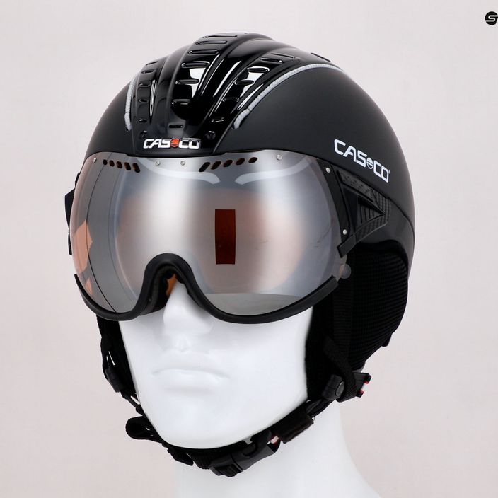 CASCO casco da sci SP-2 Carbonic Visor nero 11