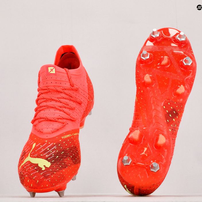 PUMA Future Z 1.4 MXSG scarpe da calcio uomo corallo acceso/luce frizzante/puma nero 12