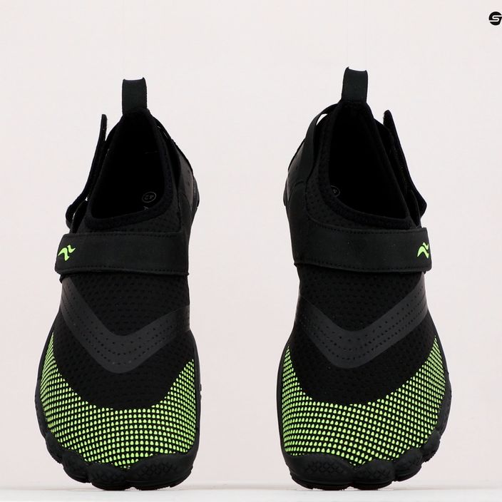 AQUA-SPEED Agama scarpe da acqua nero/verde 16