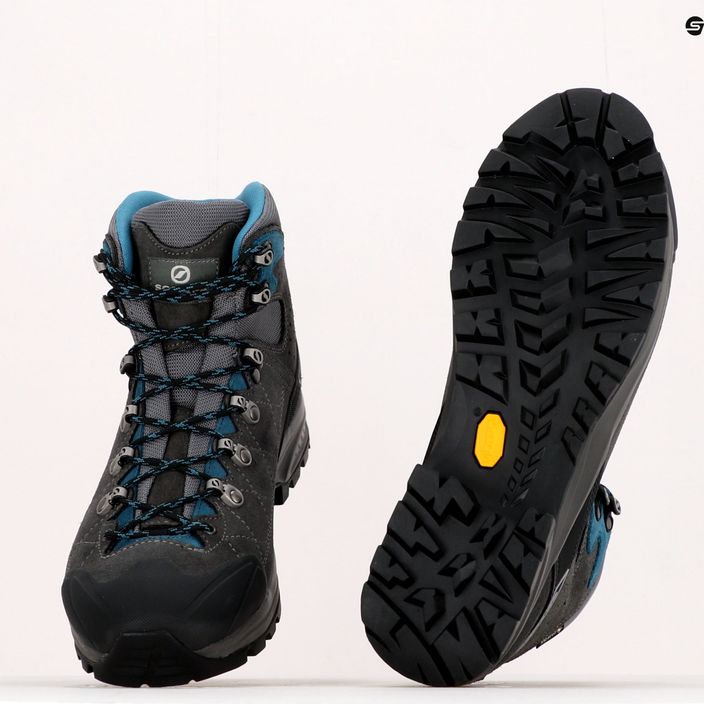 Scarponi da trekking da uomo SCARPA Kailash Trek GTX squalo/grigio/blu lago 11