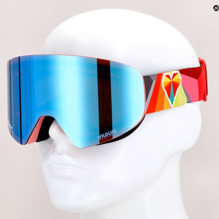 VonZipper Encore b4bc/wildlife stellar chrome occhiali da snowboard 9