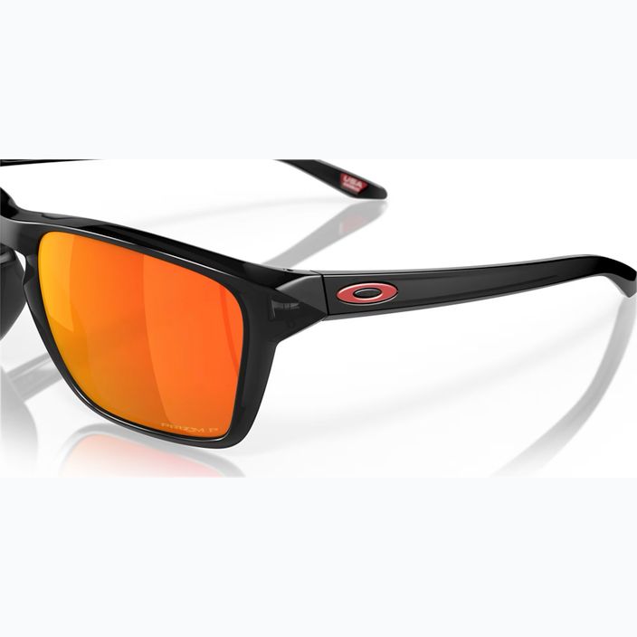 Occhiali da sole polarizzati Oakley Sylas XL inchiostro nero/rubino Prizm 6