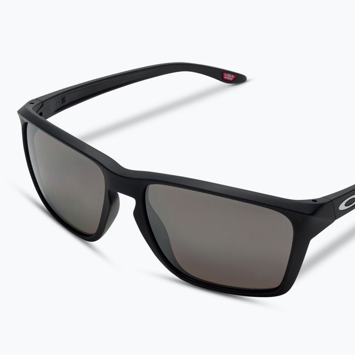 Occhiali da sole polarizzati Oakley Sylas nero opaco/nero Prizm 5