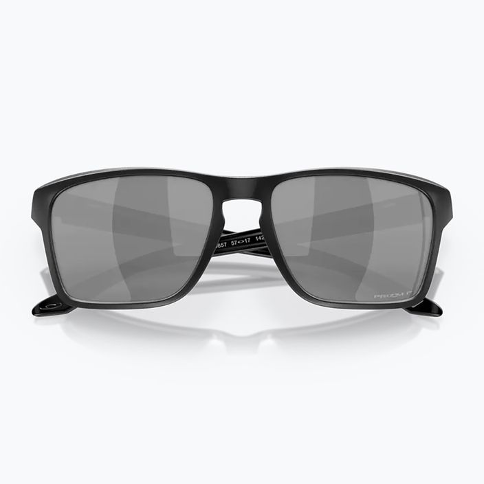 Occhiali da sole polarizzati Oakley Sylas nero opaco/nero Prizm 10