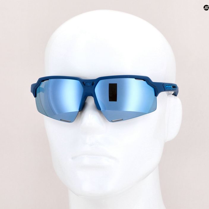 Rudy Project Deltabeat occhiali da sole blu pacifico opaco/multilaser ghiaccio 7