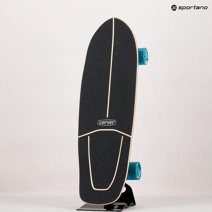 Surfskate skateboard Carver CX Raw 32" Super Surfer 2020 Completo blu/nero C1012011064 11