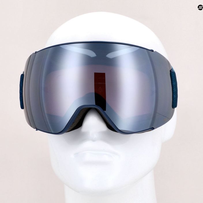 HEAD Magnify 5K cromo/arancio/forma occhiali da sci 9