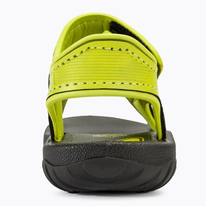 RIDER Basic Sandal V Baby sandali nero/giallo neon 6