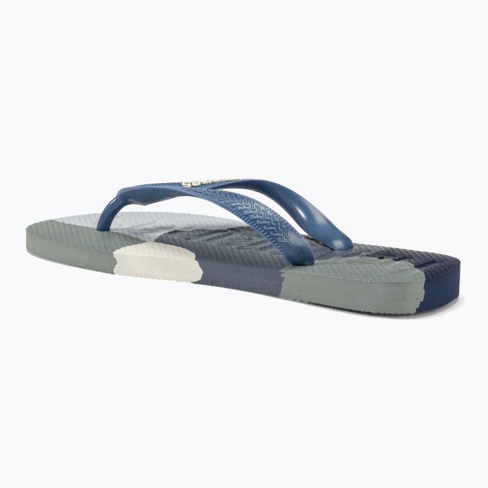 Havaianas Top Logomania Colors II infradito blu indaco 3