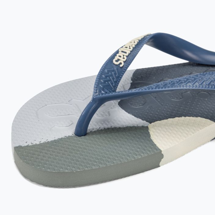 Havaianas Top Logomania Colors II infradito blu indaco 7