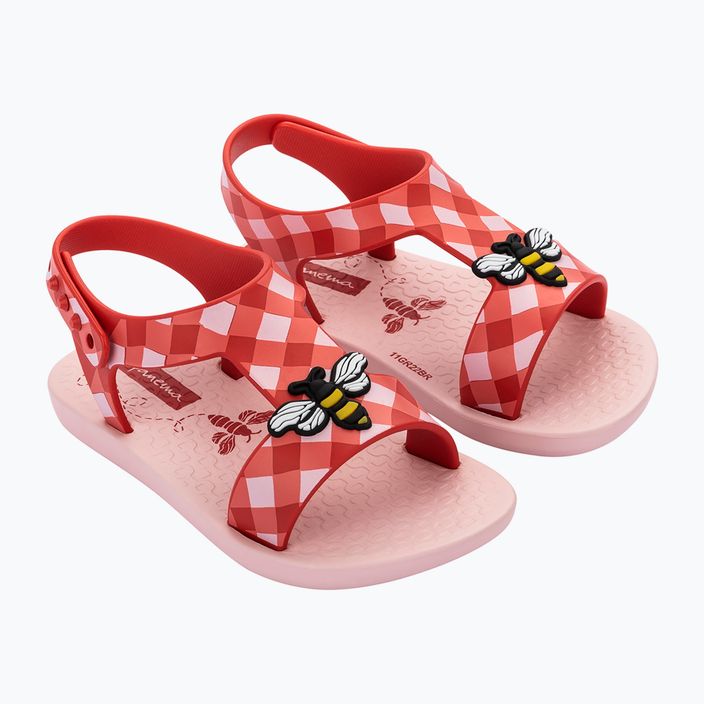 Sandali Ipanema Dreams IX Baby rosa/rosso 8