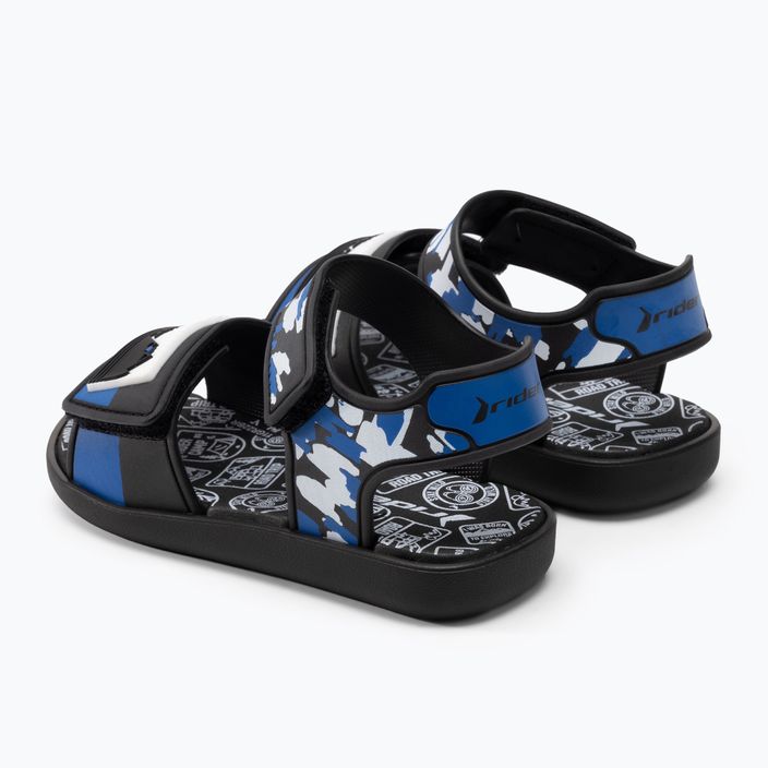 RIDER Rt I Papete Baby sandali nero/blu/bianco 3