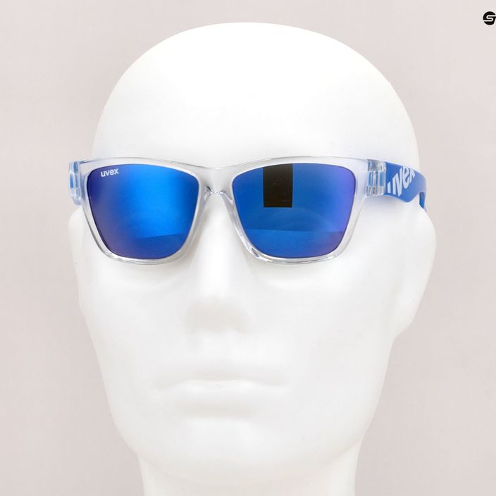 UVEX occhiali da sole per bambini Sportstyle 508 blu chiaro/blu specchiato 7