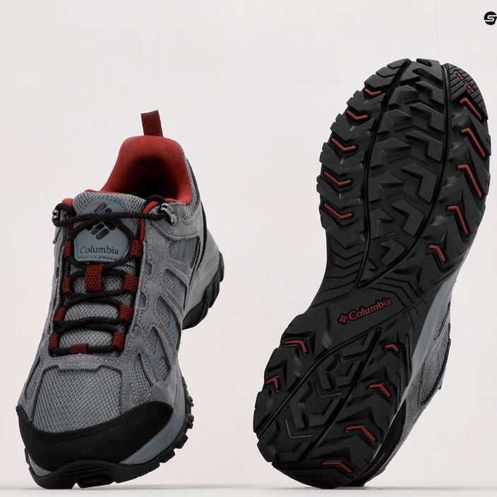 Columbia Redmond III Wp ti grigio acciaio/nero scarpe da trekking da uomo 18