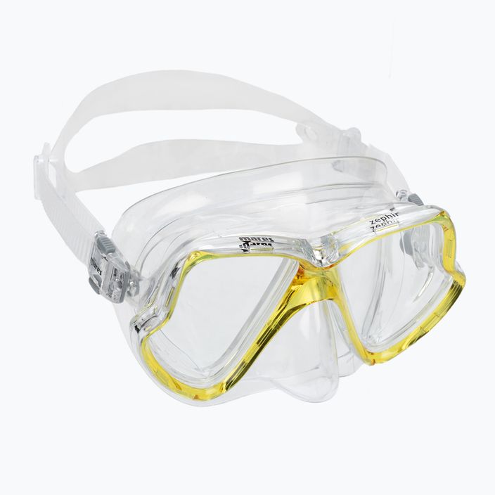 Mares Zephir trasparente/giallo set da immersione 2