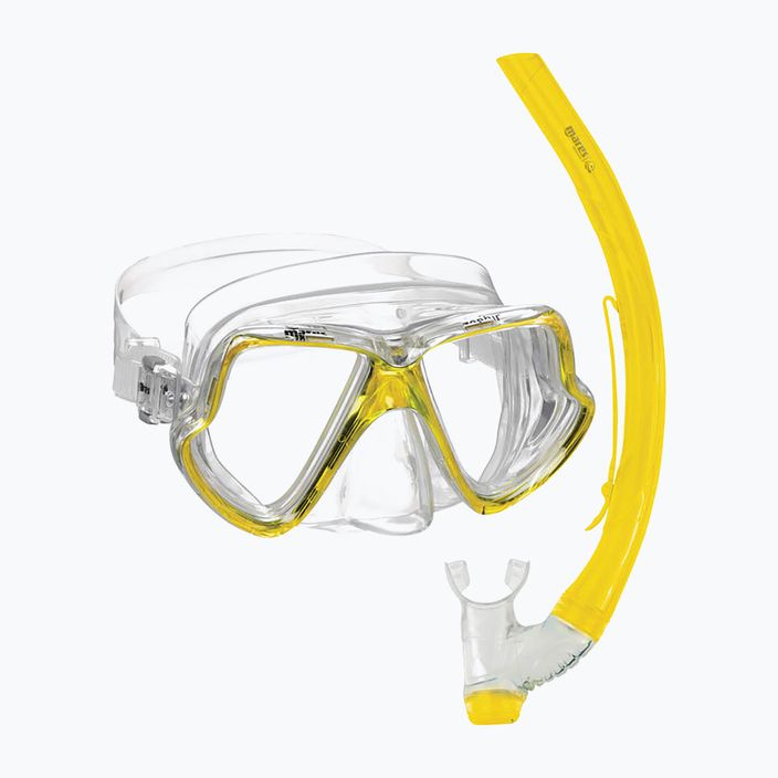 Mares Zephir trasparente/giallo set da immersione 10