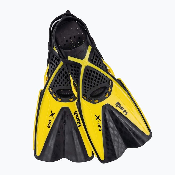 Mares X-One Junior pinne da snorkeling per bambini giallo 2