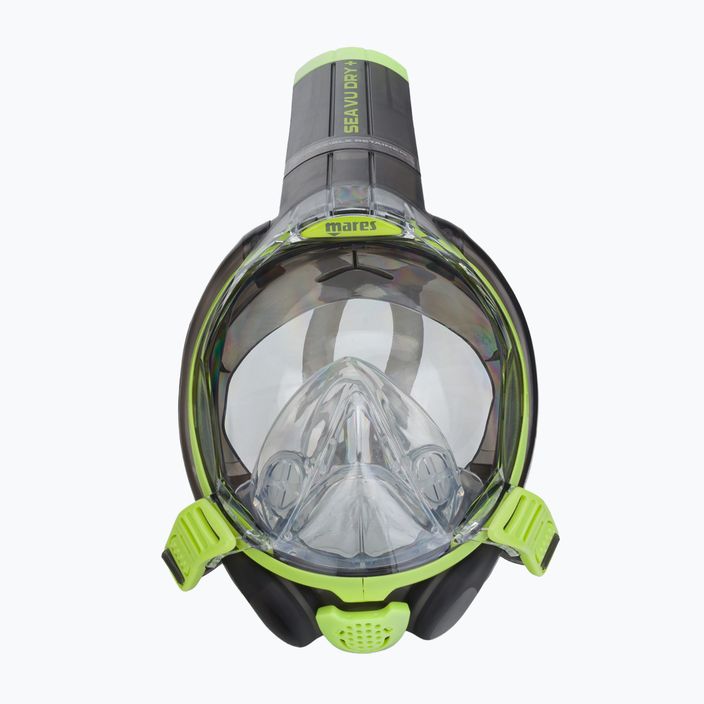 Mares Sea VU Dry + maschera da immersione lime/fumo 2