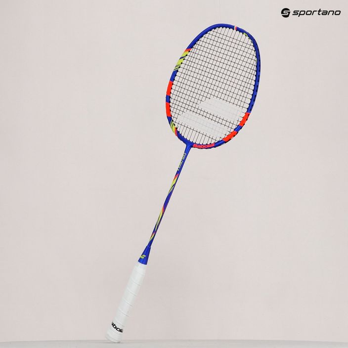 Racchetta da badminton Babolat Base Explorer II blu/arancione 7