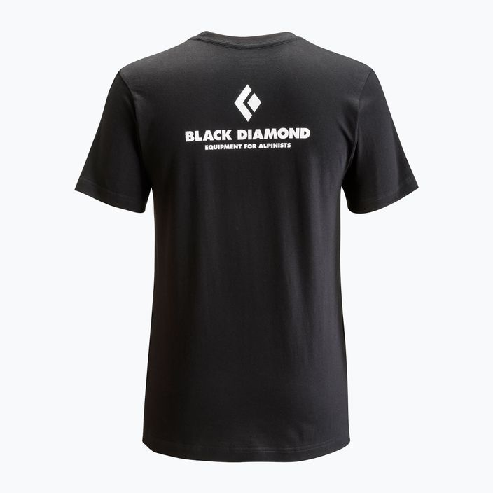 Maglietta Black Diamond Equipmnt For Alpinist da uomo, nero 2