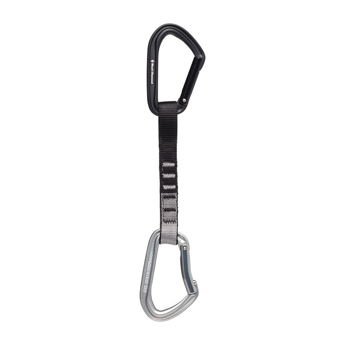 Black Diamond Hotforge Quickdraw climbing express 16cm grigio chiaro 2