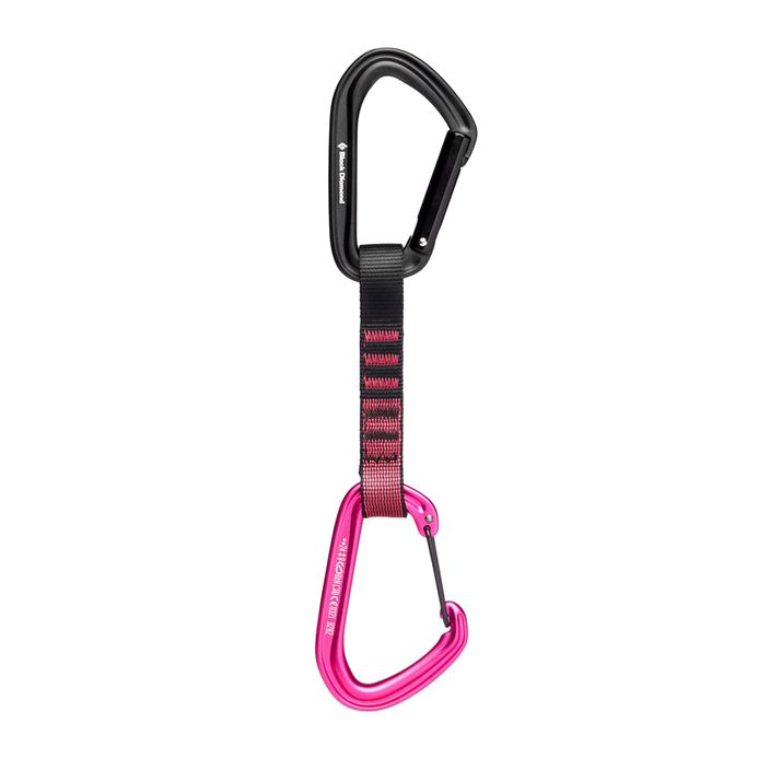 Black Diamond Hotforge Hybrid Quickdraw climbing express 12 cm ultra pink 2