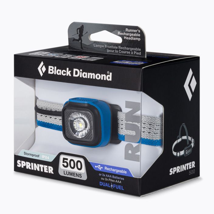 Black Diamond Sprinter 500 ultra blue head torch
