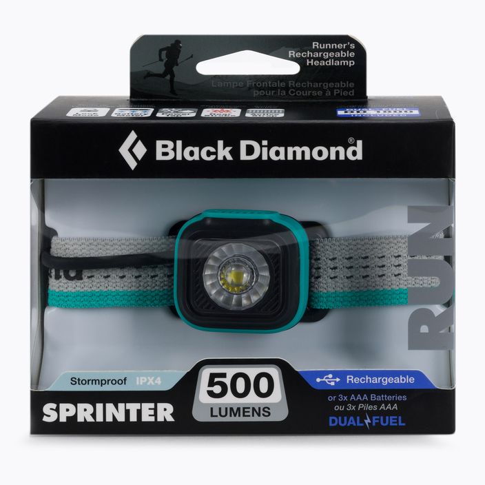 Black Diamond Sprinter 500 torcia da testa in patina scura 2