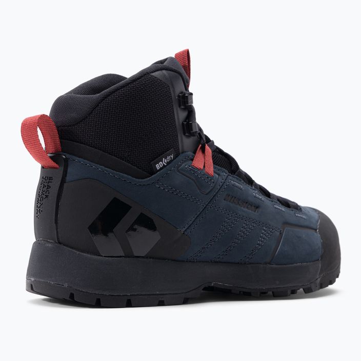 Uomo Black Diamond Mission LT Mid WP Approach boots eclipse/red rock 7