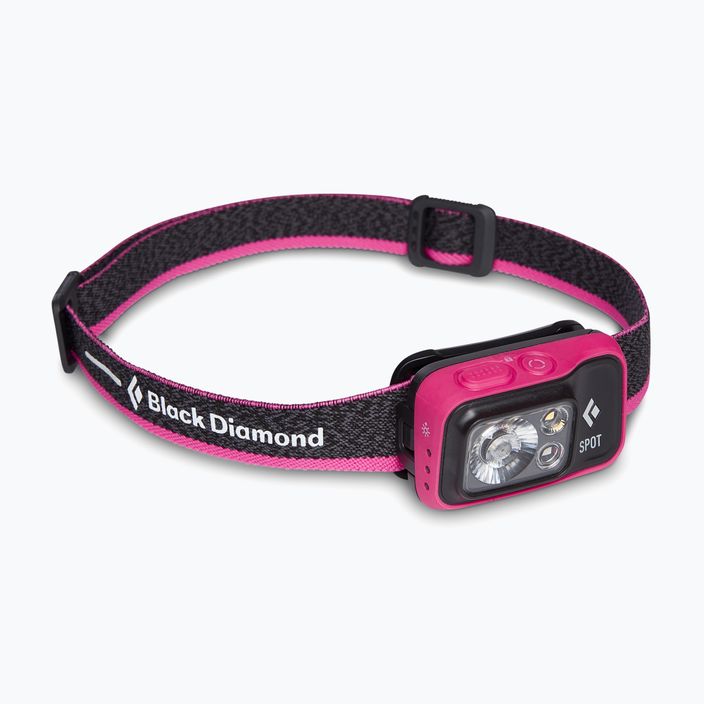 Black Diamond Spot 400 ultra pink head torch 2