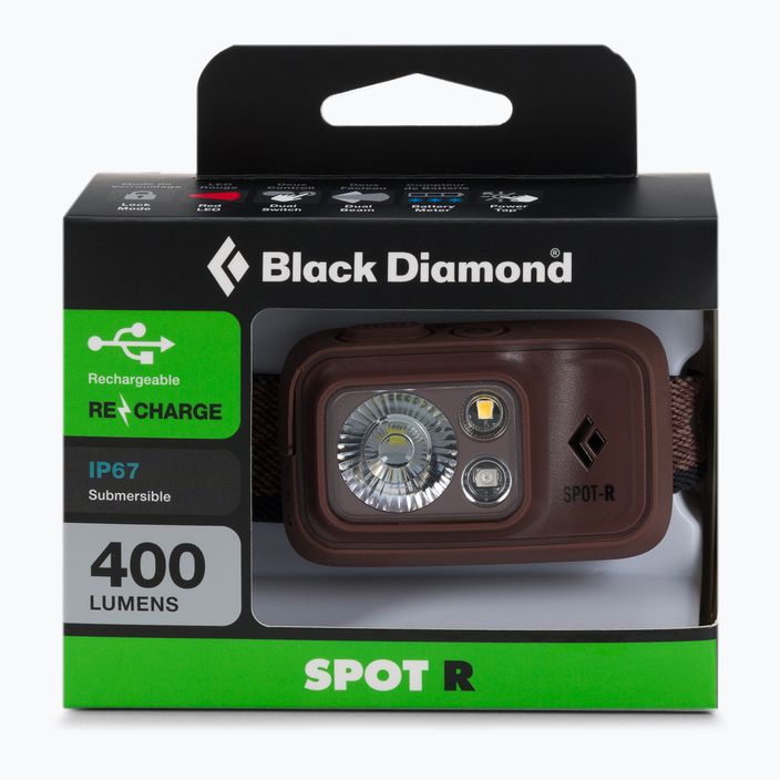Lampada frontale Black Diamond Spot 400-R bordeaux 2