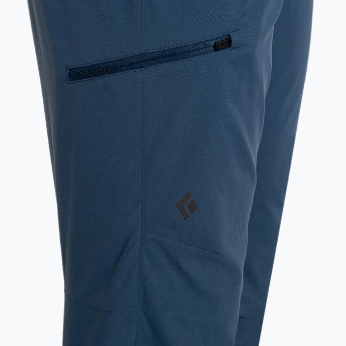 Pantaloni da arrampicata da donna Black Diamond Technician Jogger blu inchiostro 9