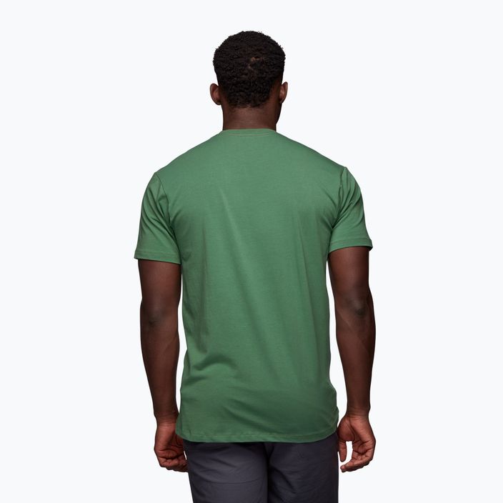 Black Diamond Chalked Up - maglietta da arrampicata da uomo verde arbor 2
