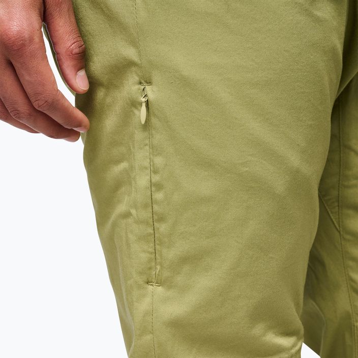 Pantaloni da arrampicata da uomo Black Diamond Notion Pants verde cedro 5