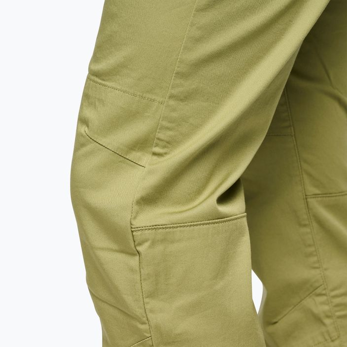 Pantaloni da arrampicata da uomo Black Diamond Notion Pants verde cedro 6