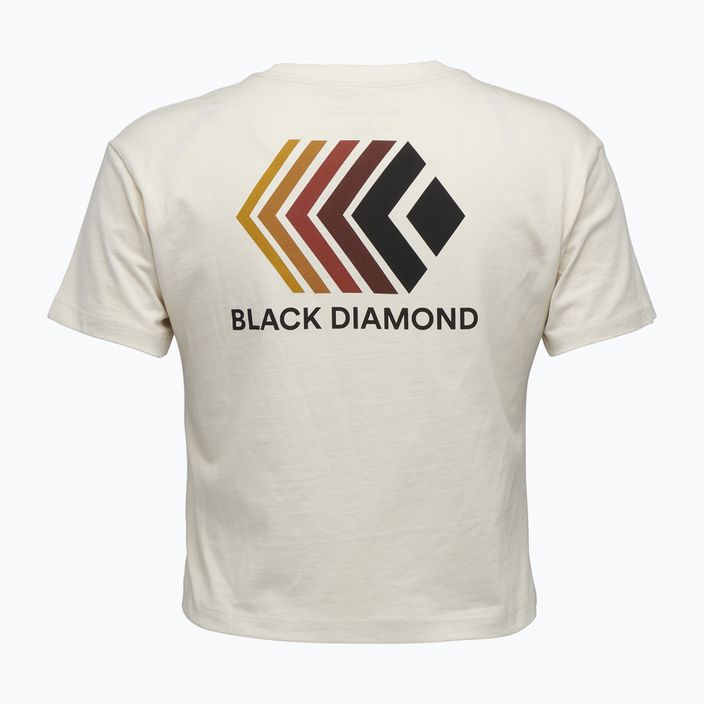 Maglietta donna Black Diamond Faded Crop laurel off white 5
