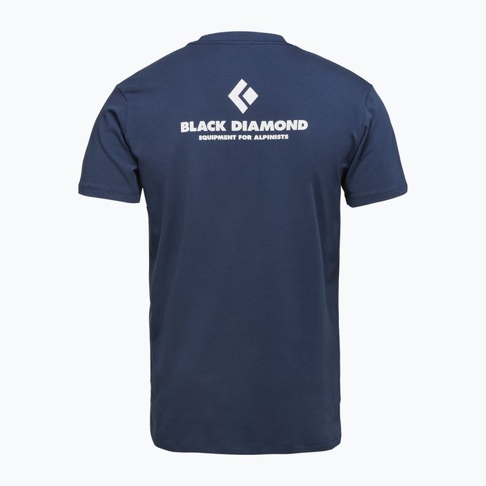 Maglietta Black Diamond Equipmnt For Alpinist indigo da uomo 5