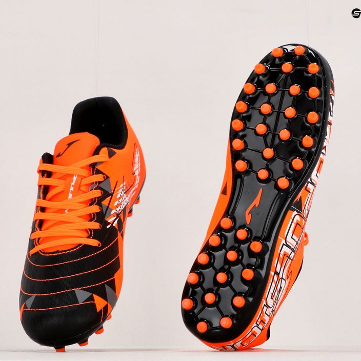Scarpe da calcio Joma Propulsion AG arancione/nero da uomo 14